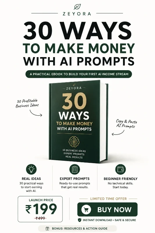 30 Ways to Make Money with AI Prompts (2026 Edition)